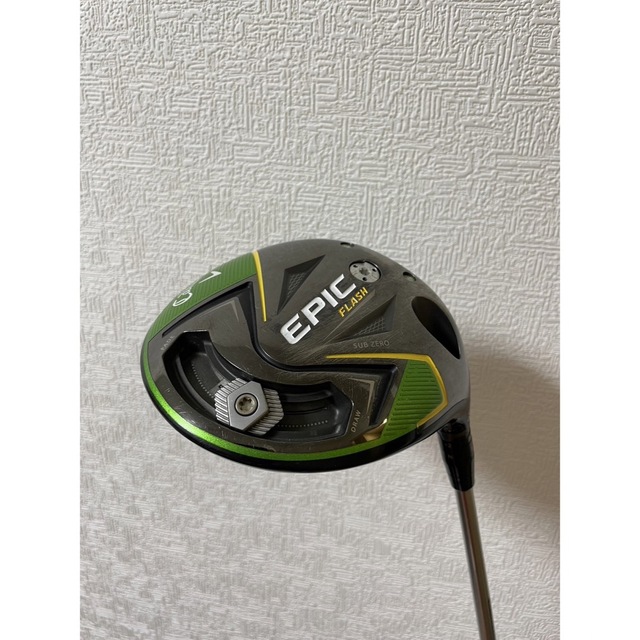 Callaway(キャロウェイ)のEPIC FLASH サブゼロ 9.0 ドライバーヘッドのみ スポーツ/アウトドアのゴルフ(クラブ)の商品写真