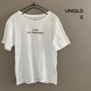 ユニクロ(UNIQLO)のUNIQLO  ユニクロ  スヌーピーTシャツ サイズS(Tシャツ(半袖/袖なし))