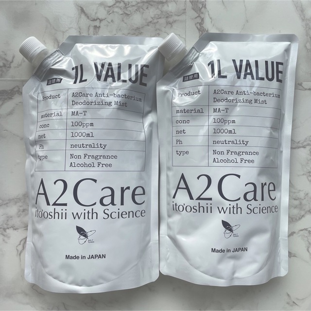 a2care 詰め替え　1リットル✖️2個セット