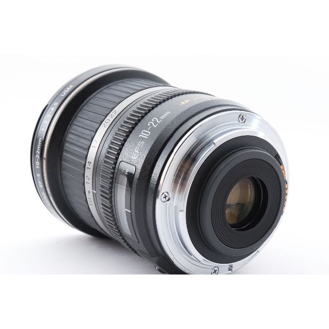 Canon(キヤノン)のCanon EF-S 10-22mm F3.5-4.5 USM【ほぼ新品】 スマホ/家電/カメラのカメラ(レンズ(ズーム))の商品写真