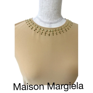 マルタンマルジェラ(Maison Martin Margiela)のMaison Margiela  メゾンマルジェラ　トップ　42  新品(Tシャツ(長袖/七分))