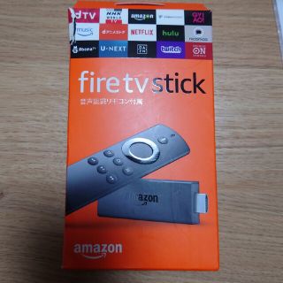 amazon◆fire tv stick(音声認識リモコン付属)中古品(テレビ)