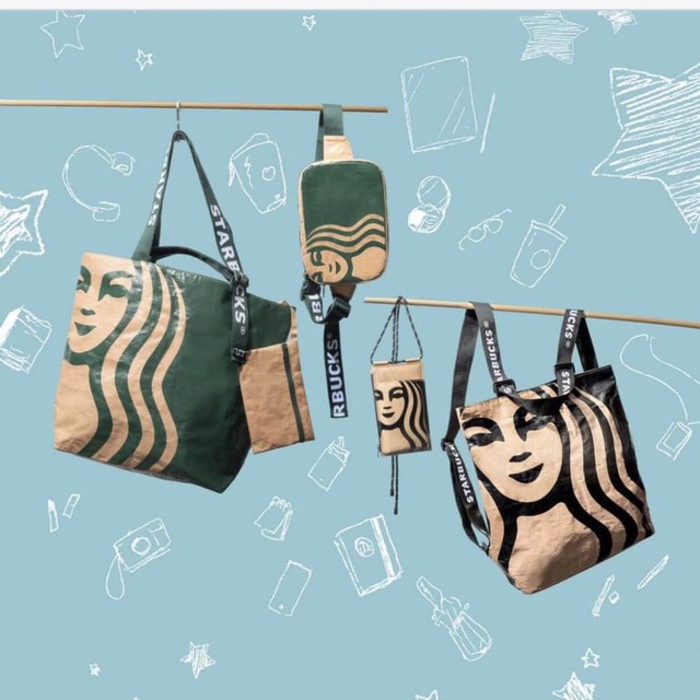 Starbucks(スターバックス)のstarbucks スタバ シンガポール ウエストポーチ リワード会員限定商品 レディースのファッション小物(ポーチ)の商品写真