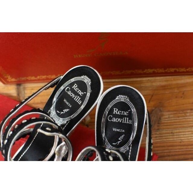 RENE CAOVILLA(レネカオヴィラ)のAL AX0005 高級 Rene Caovilla レネカオヴィラ スネーク レディースの靴/シューズ(サンダル)の商品写真