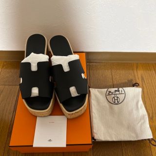 エルメス(Hermes)のエルメス　サンダル　エズ　38サイズ(サンダル)