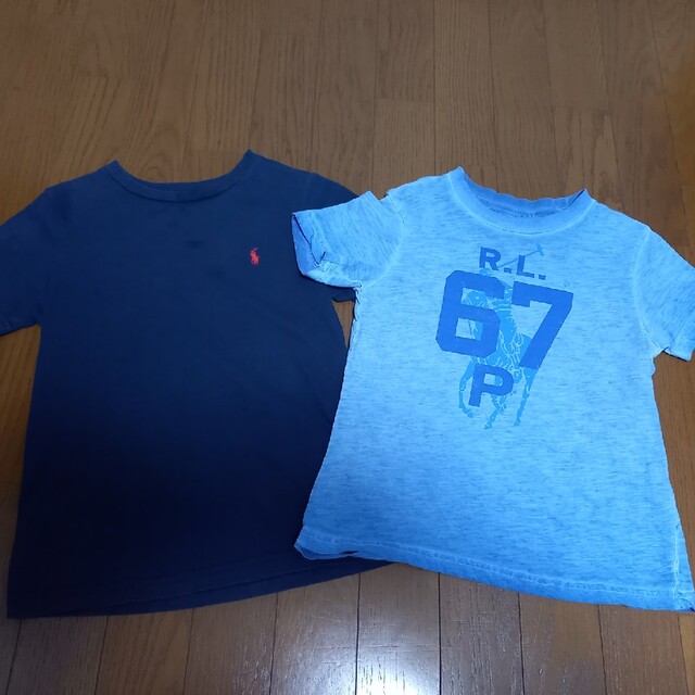 Ralph Lauren(ラルフローレン)のラルフローレン120Tシャツ　2枚セット キッズ/ベビー/マタニティのキッズ服男の子用(90cm~)(Tシャツ/カットソー)の商品写真