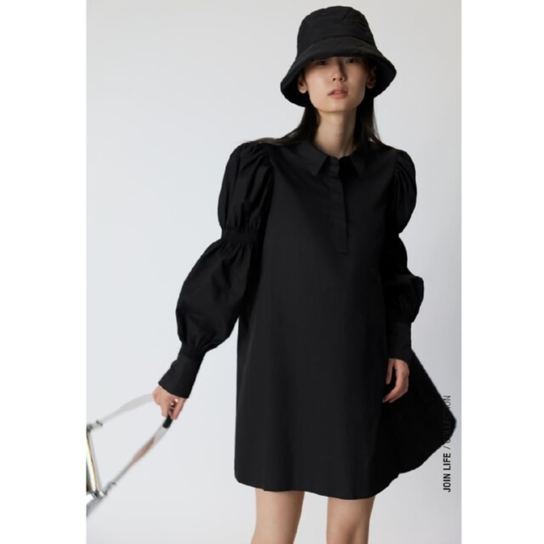 最終値下げ ZARA ザラ ワンピース パフスリーブ