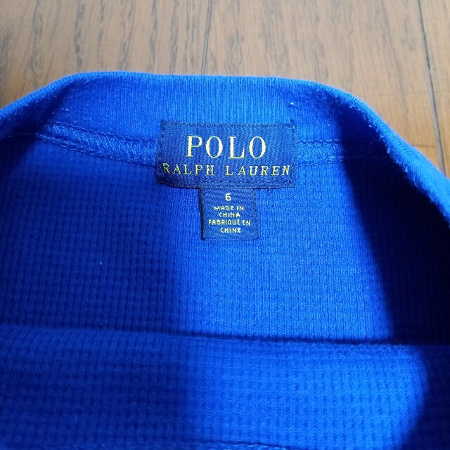 Ralph Lauren(ラルフローレン)のラルフローレン120　長袖 キッズ/ベビー/マタニティのキッズ服男の子用(90cm~)(Tシャツ/カットソー)の商品写真