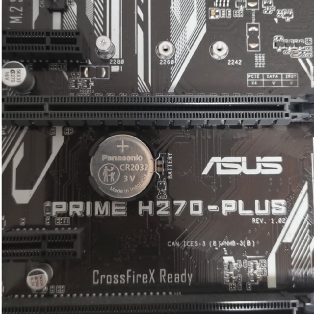 CORE i7 7700、ASUS PRIME H-270 PLUS セット