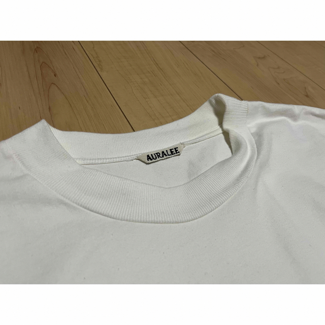 AURALEE オーラリー Tシャツ・カットソー 5(L位) 白