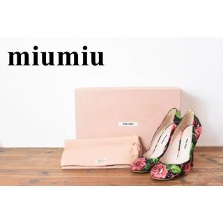 ミュウミュウ(miumiu)のAL AX0001 高級 近年モデル miu miu ミュウミュウ(ハイヒール/パンプス)