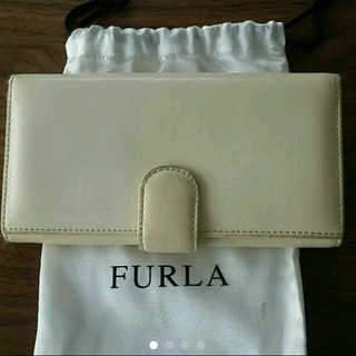 フルラ(Furla)のFURLA　長財布　オフホワイト(財布)