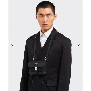 PRADA - PRADA Re-Nylon xサフィアーノレザー スマートフォンケース
