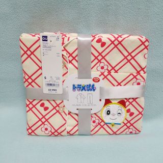 ジーユー(GU)の新品☆S/ドラえもんパジャマ(半袖&ロングパンツ)ドラミちゃん☆GU(パジャマ)