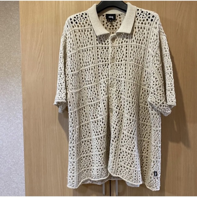 STUSSY(ステューシー)のstussy crochet shirt メンズのトップス(シャツ)の商品写真