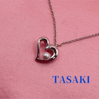 タサキ(TASAKI)の田崎真珠　ハートネックレス(ネックレス)