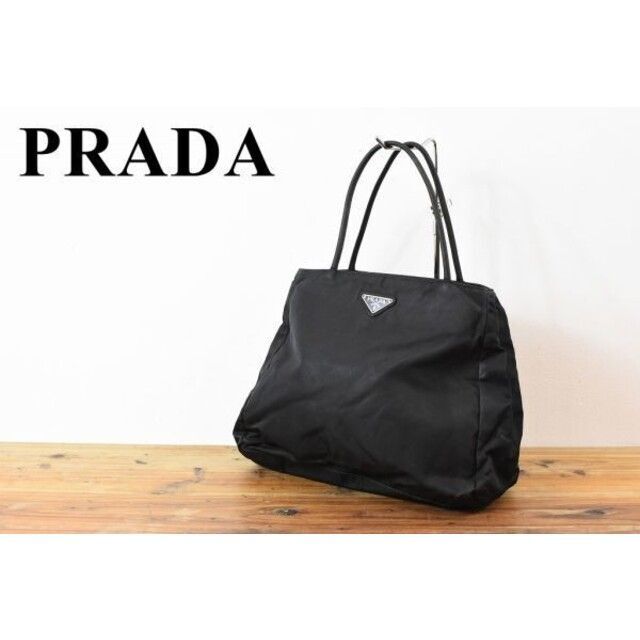 AL AX0015 PRADA プラダ ロゴ プレート 金具 テスートナイロン