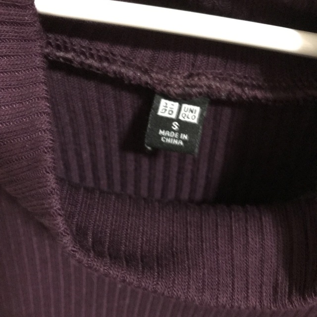 UNIQLO(ユニクロ)のタートルネックリブカットソー レディースのトップス(カットソー(長袖/七分))の商品写真