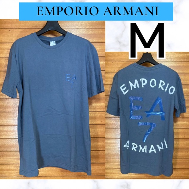 EMPORIO ARMANI エンポリオアルマーニ ロゴ 半袖 Tシャツ グレー