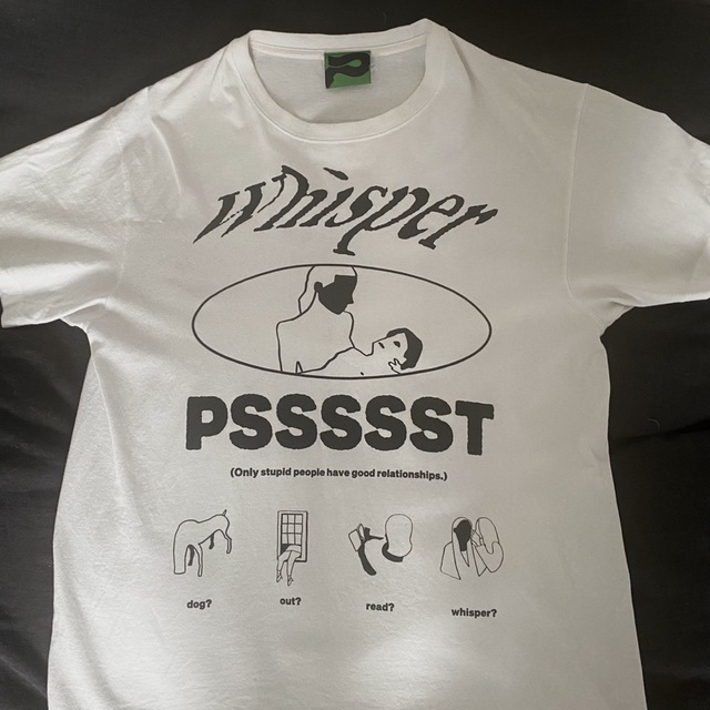 peate Tシャツ whisper