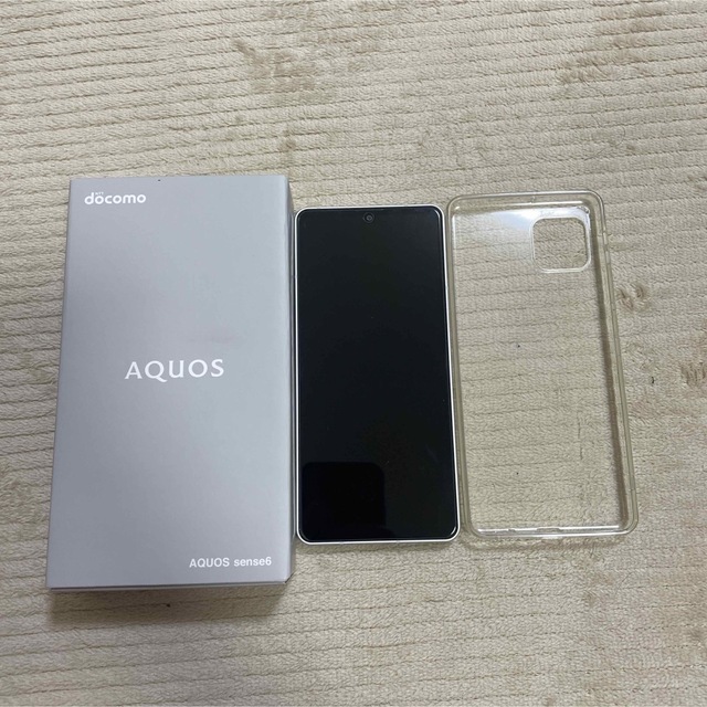 AQUOS sense6 SH-54B シルバー docomo SIMフリー❗️ - スマートフォン本体