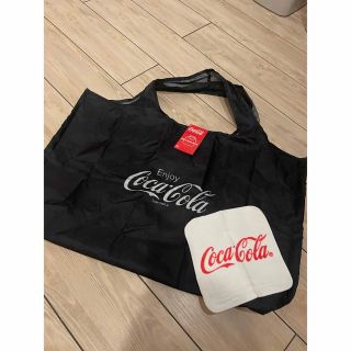 コカコーラ(コカ・コーラ)のcoca cola コカコーラ　エコバッグ　ミニタオル　セット　新品未使用(エコバッグ)