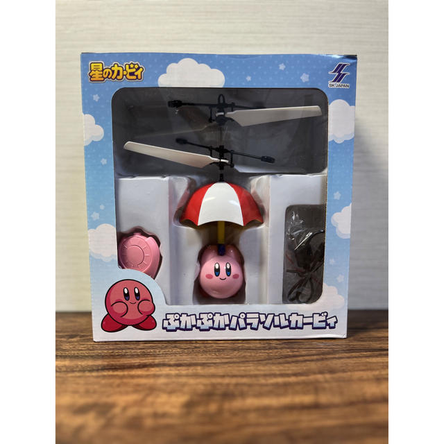 ぷかぷかパラソルカービィ　プライズ エンタメ/ホビーのおもちゃ/ぬいぐるみ(キャラクターグッズ)の商品写真