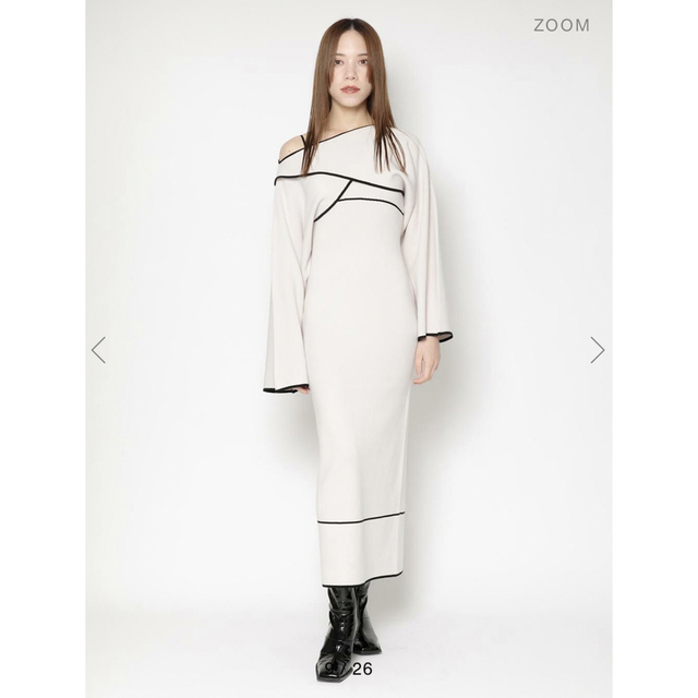 melt the lady♡bicolor long dress - ロングワンピース/マキシワンピース