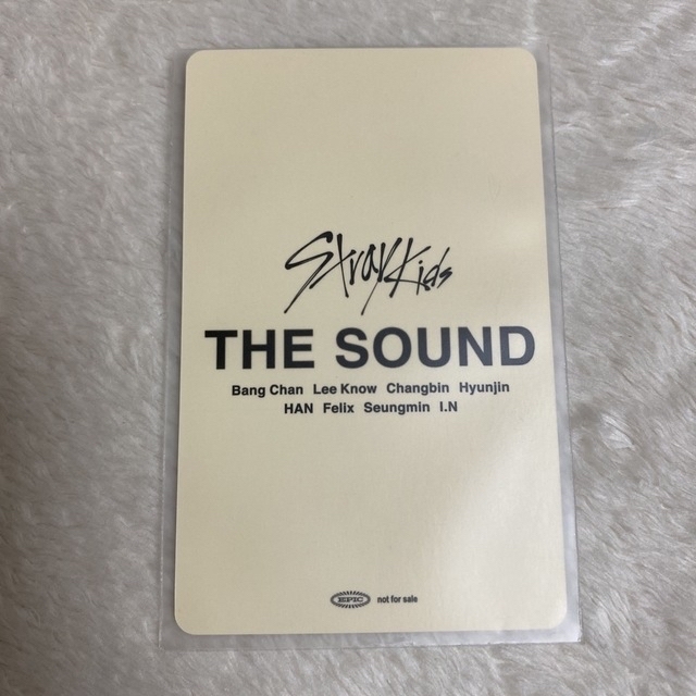 Stray Kids『THE SOUND』会場特典 ヒョンジン 1種