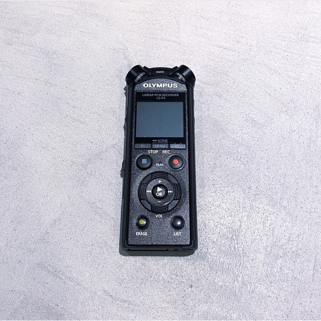OLYMPUS リニアPCMレコーダー LS-P4 ブラック 定番の中古商品