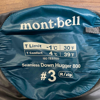 モンベル(mont bell)のハラショー様専用　mont-bell ダウンハガー800  #3 寝袋　シュラフ(寝袋/寝具)