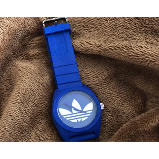 アディダス オリジナルス  腕時計 ホワイト ブルー