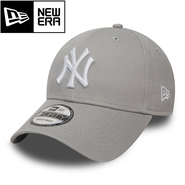 NEW ERA(ニューエラー)のNEW ERA ニューエラ NY ヤンキース 9FORTY グレー 正規品 メンズの帽子(キャップ)の商品写真