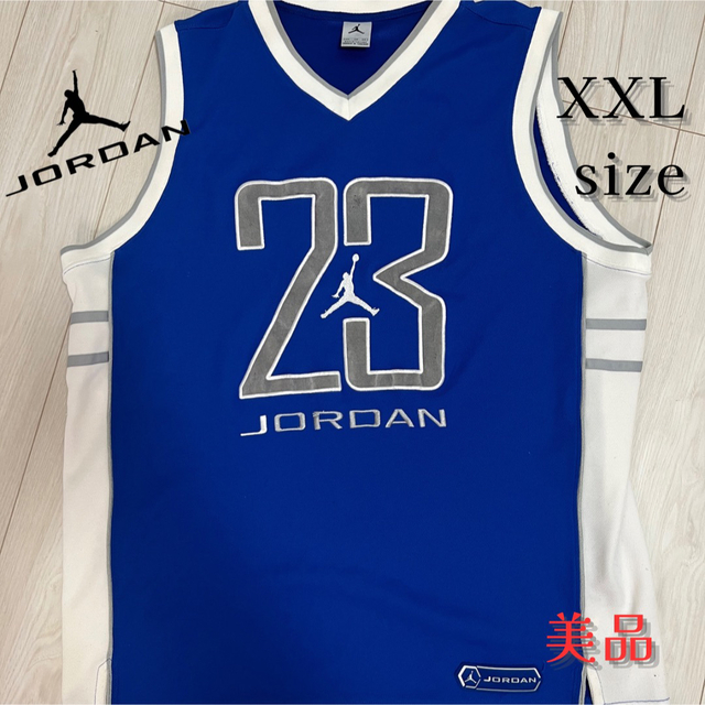 【激レア】ジョーダン Jordan ゲームシャツ　USA　刺繍ロゴ　ユニフォーム | フリマアプリ ラクマ