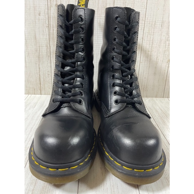 Dr.Martens - ドクターマーチンスチールトゥ10ホールの通販 by Dr.Martens - ドクターマーチンスチールトゥ10ホールの通販 by