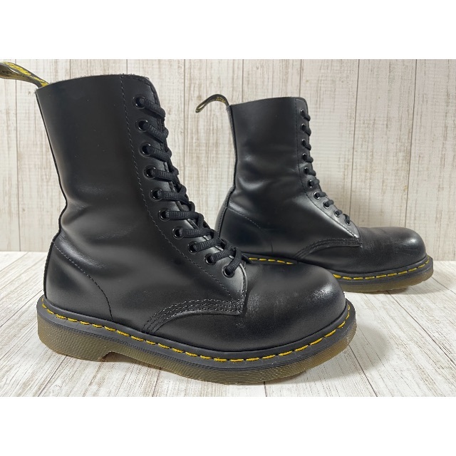 Dr.Martens - ドクターマーチンスチールトゥ10ホールの通販 by Dr.Martens - ドクターマーチンスチールトゥ10ホールの通販 by