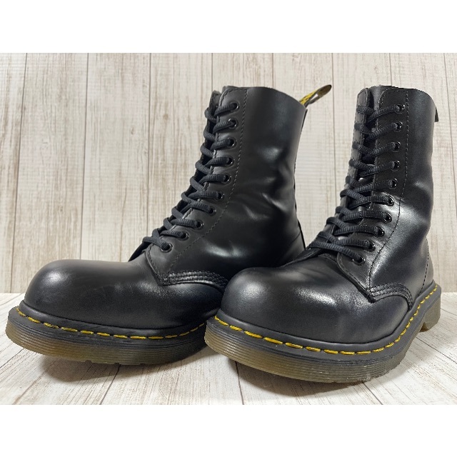 Dr.Martens - ドクターマーチンスチールトゥ10ホールの通販 by Dr.Martens - ドクターマーチンスチールトゥ10ホールの通販 by