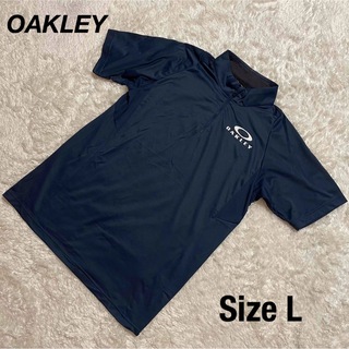 オークリー(Oakley)の美品　オークリー　ジップアップ　シャツ(ウェア)