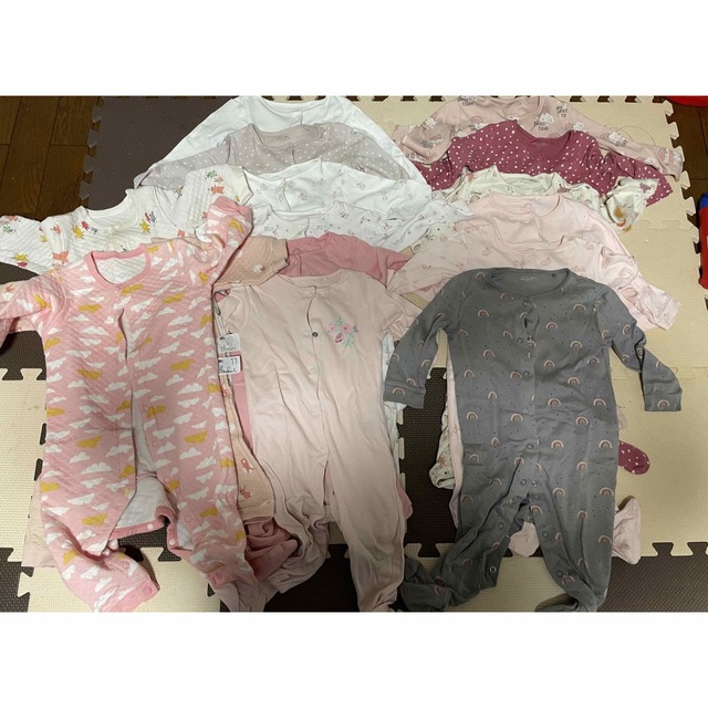 NEXT(ネクスト)のまとめて売り15枚70-80cm  9m-12m ロンパース キッズ/ベビー/マタニティのベビー服(~85cm)(ロンパース)の商品写真