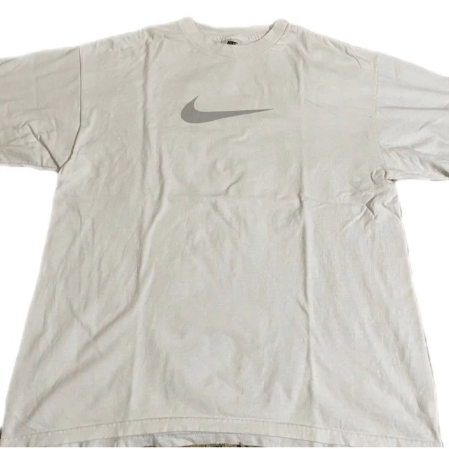 NIKE(ナイキ)の90s 古着 ナイキ メキシコ製 スウォッシュロゴ プリントロゴ ゆるだぼ メンズのトップス(Tシャツ/カットソー(半袖/袖なし))の商品写真