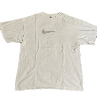 ナイキ(NIKE)の90s 古着 ナイキ メキシコ製 スウォッシュロゴ プリントロゴ ゆるだぼ(Tシャツ/カットソー(半袖/袖なし))