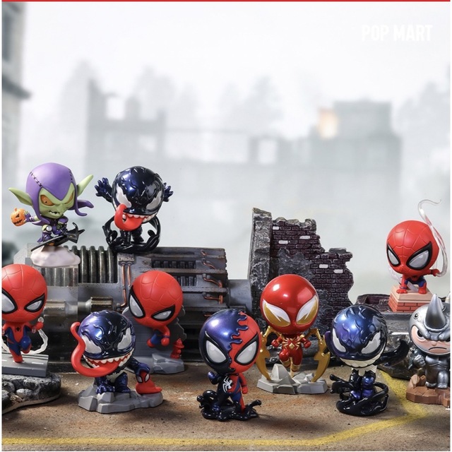 MARVEL - スパイダーマン popmart 4点セットの通販 by しば's shop