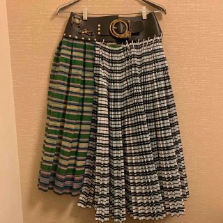 Chopova lowena MIDI SKIRT TARTAN スカートの通販|ラクマ