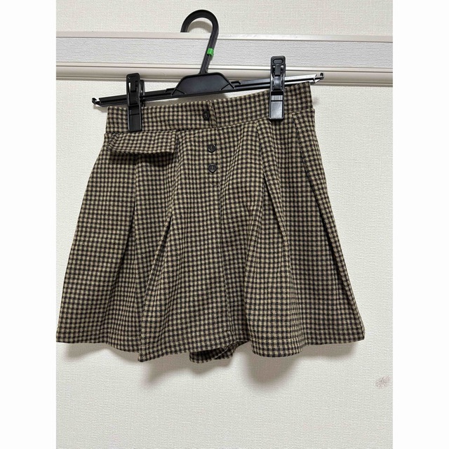 ZARA KIDS(ザラキッズ)のZARA kids★チェック★キュロット キッズ/ベビー/マタニティのキッズ服女の子用(90cm~)(スカート)の商品写真