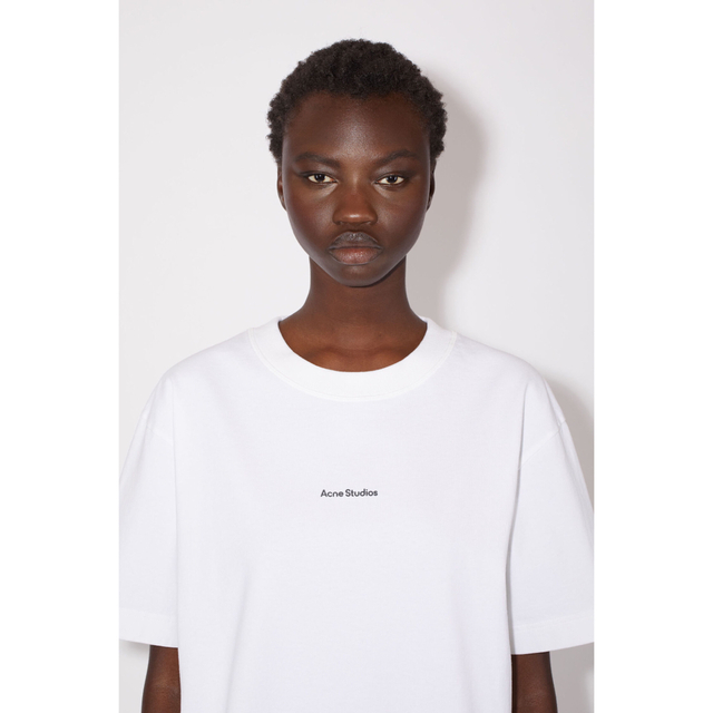 Acne Studios - ロゴTシャツ オプティックホワイトの通販 by ABC's ...