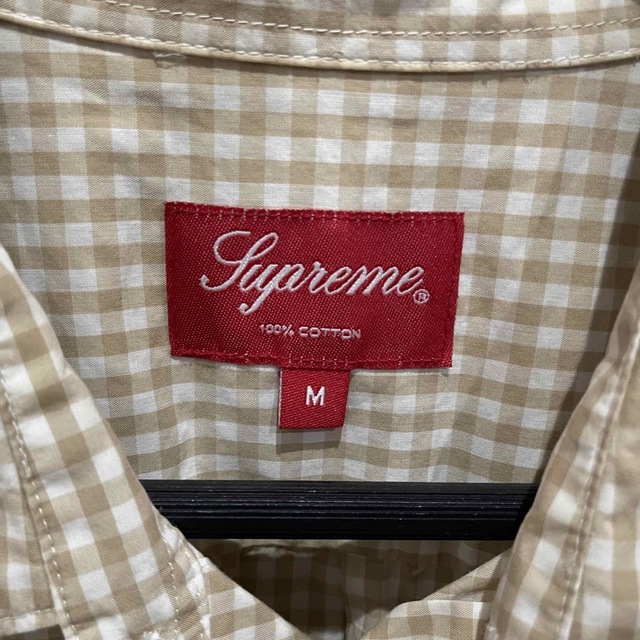 supreme Gingham S/S Shirt Mサイズ
