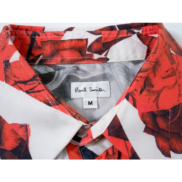 Paul Smith(ポールスミス)のPAUL SMITHポールスミス メインライン 薔薇ローズプリント長袖シャツ【M】【MSHA71685】 メンズのトップス(その他)の商品写真