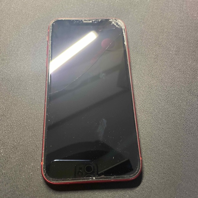 iPhone xr 128GB ジャンク品　画面割れあり