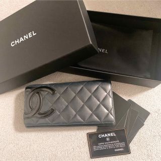 シャネル(CHANEL)のCHANEL 長財布 カンボンライン(財布)