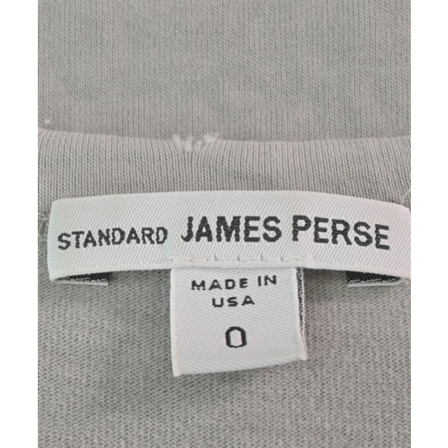 JAMES PERSE(ジェームスパース)のJAMES PERSE Tシャツ・カットソー 0(XS位) グレー 【古着】【中古】 メンズのトップス(Tシャツ/カットソー(半袖/袖なし))の商品写真